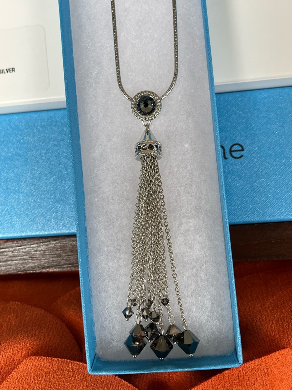 Touchstone Crystal Double Take Pendant BNIB w/tags $119 RT Value - Picture 3 of 8